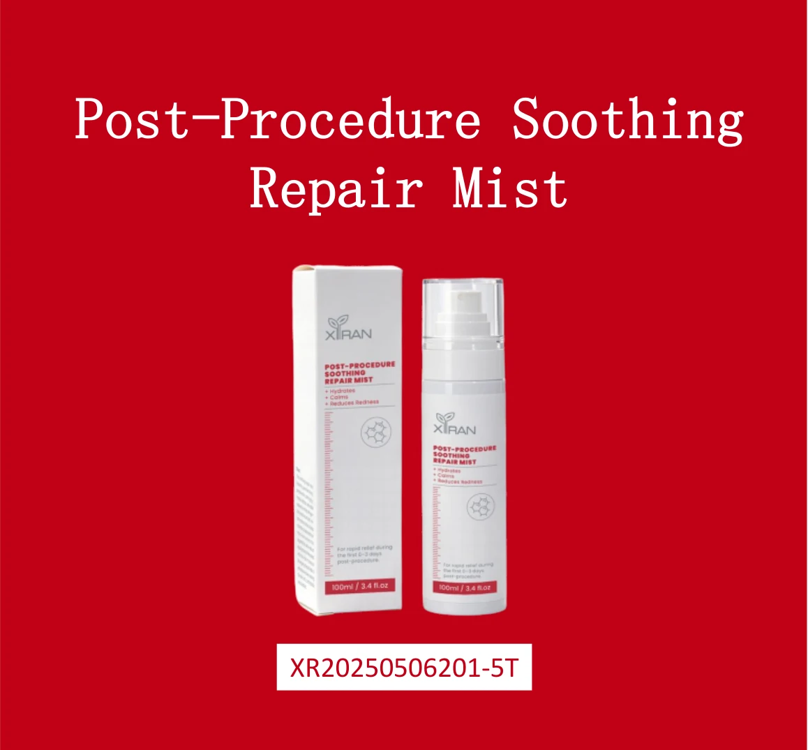 XIRAN Post-Procedure Soothing Repair Mist original product presentation image, reference XR20250506201-5T
