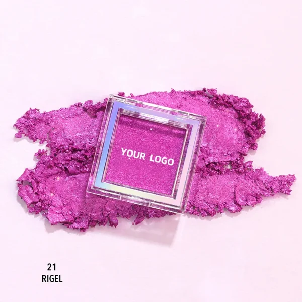 Private Label High Pigmented Single Color Glitter Eyeshadow - Image 6