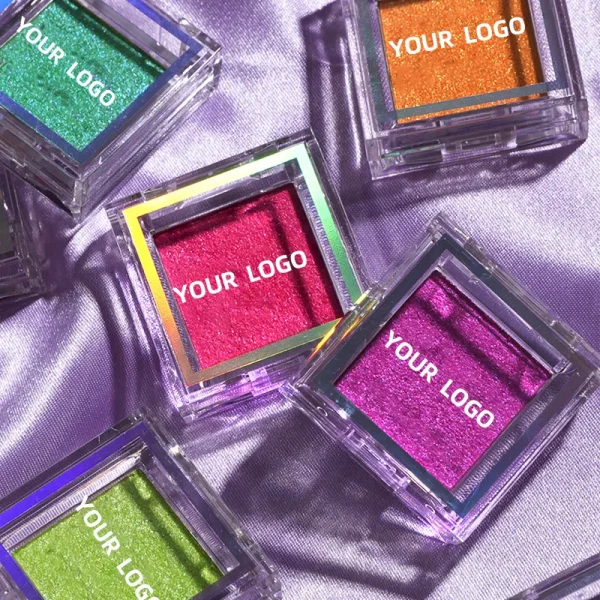 Private Label High Pigmented Single Color Glitter Eyeshadow - Image 5