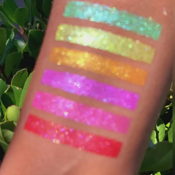 Private Label High Pigmented Single Color Glitter Eyeshadow - Image 7