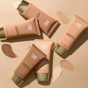 Private Label Waterproof Matte Foundation voor de donkere huid