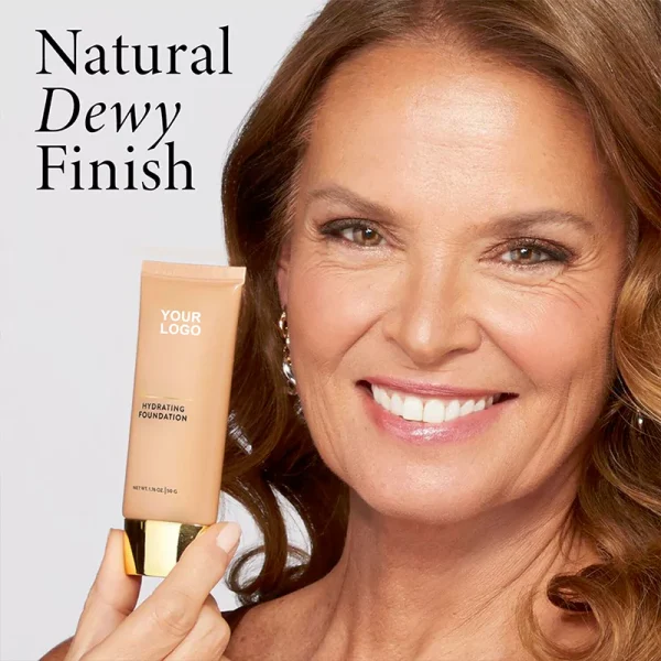Private Label Waterproof Matte Foundation For Dark Skin - Gambar 3