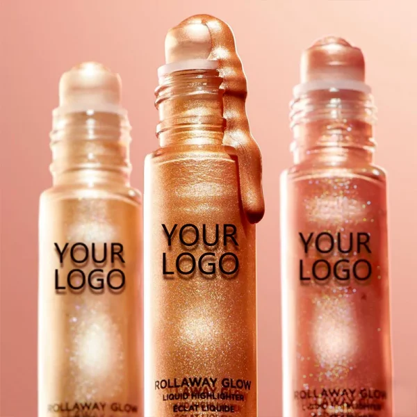 Private Label Makeup Liquid illuminator Face Glitter Liquid Highlighter – Bild 2