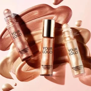Private Label Makeup Liquid Illuminator Face Glitter Liquid Highlighter