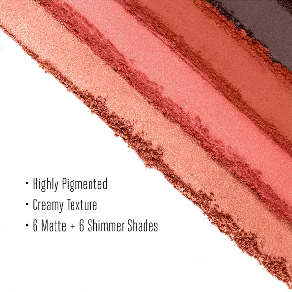 Custom Logo 12 Colors Long Lasting Vegan Eyeshadow Palette - Afbeelding 7