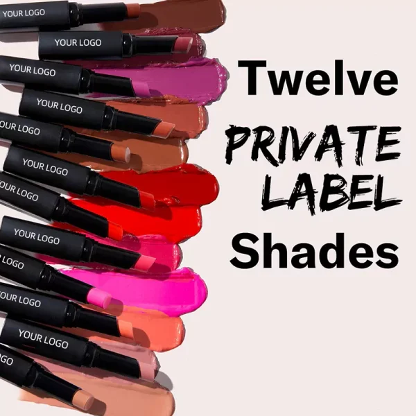 Custom Logo Red Velvet Lipstick Vegan Nourishing Matte Tinted Lip Oil Balm – Bild 5