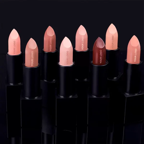 Private Label Nude Lipstick Matte Vegan Waterproof Lip Balm Stick Red Lipstick - Image 3