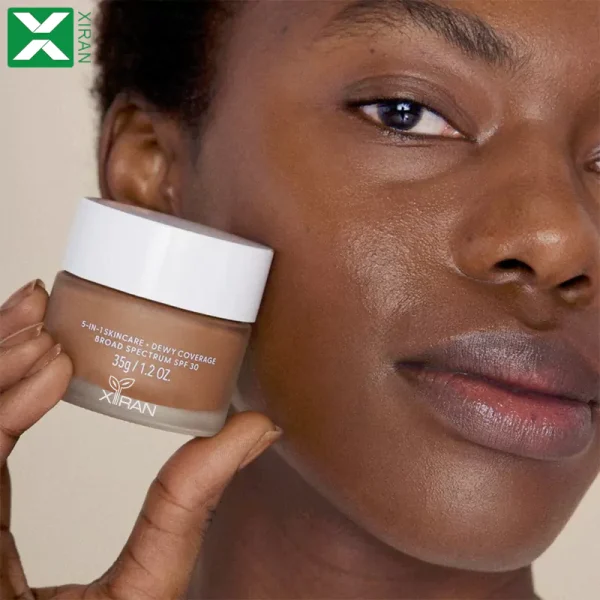 Private Label Foundation Cream SPF 30 Oil Free Moisturizing Sunscreen Foundation – Bild 6