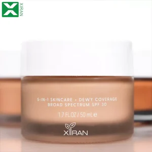 Private Label Foundation Creme SPF 30 Ölfreie, feuchtigkeitsspendende Sonnenschutzstiftung