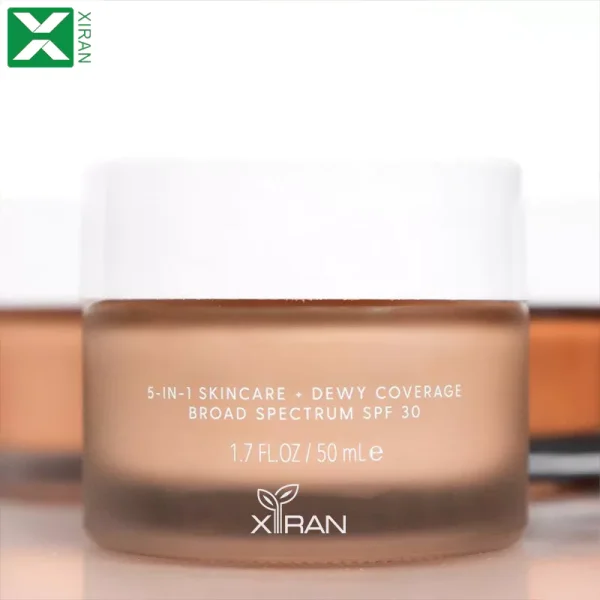 Private Label Foundation Cream SPF 30 Oil Free Moisturizing Sunscreen Foundation