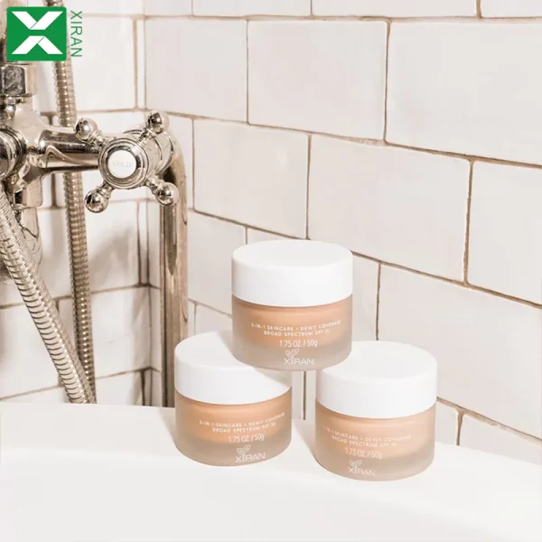 Private Label Foundation Cream SPF 30 Oil Free Moisturizing Sunscreen Foundation – Bild 4