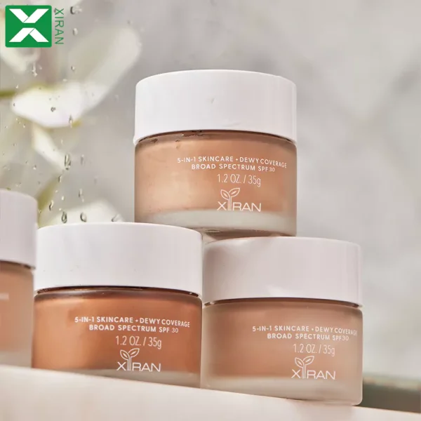 Private Label Foundation Cream SPF 30 Oil Free Moisturizing Sunscreen Foundation – Bild 3