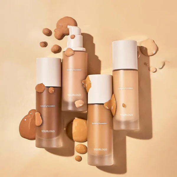 Custom Logo Foundation for Black Skin SPF30 Full Coverage Hydrating Foundation – Image 4