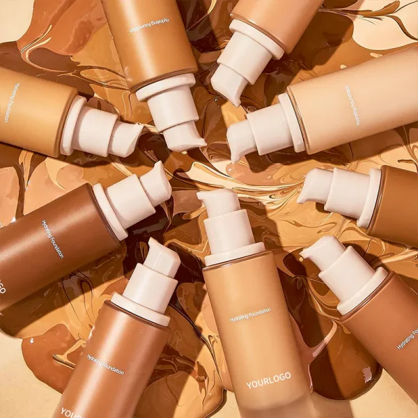 Custom Logo Foundation for Black Skin SPF30 Full Coverage Hydrating Foundation – Image 2