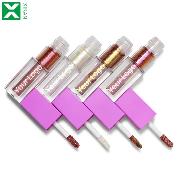 Private Label Liquid Eyeshadow Metallic Glitter Waterproof Multichrome Eyeshadow – Image 3