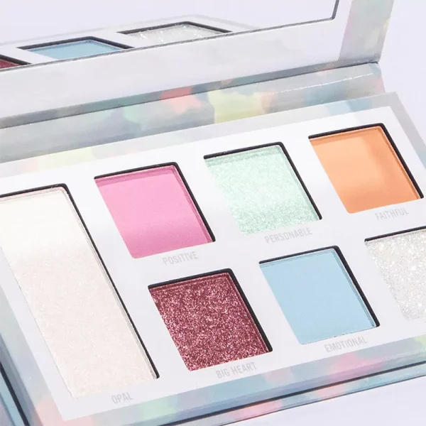 Custom Logo Luxury Eyeshadow Matte Shimmer High Pigmented Eye Shadow Palette - immagine 2