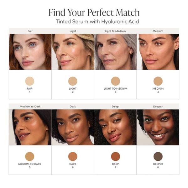Serum Foundation Shapes