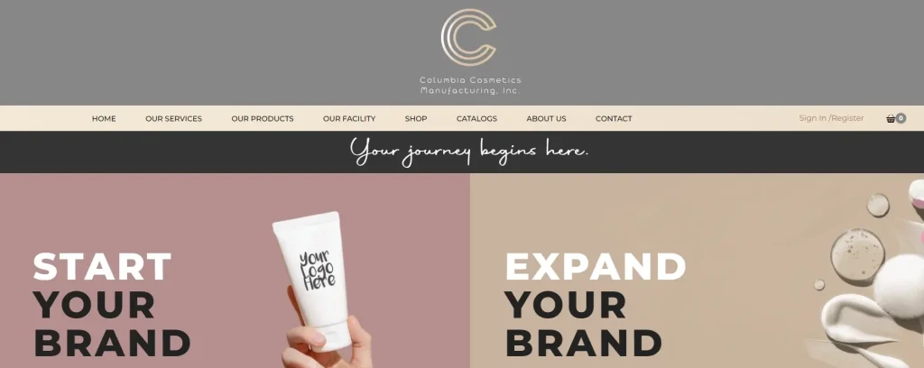 columbia cosmetics manufacturing.inc.