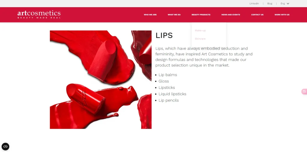art cosmetics