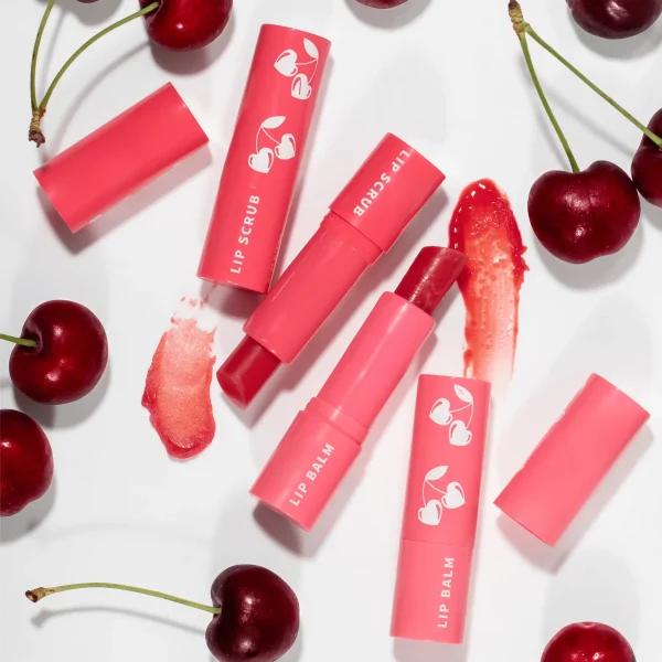 lip mask and lip scrub set