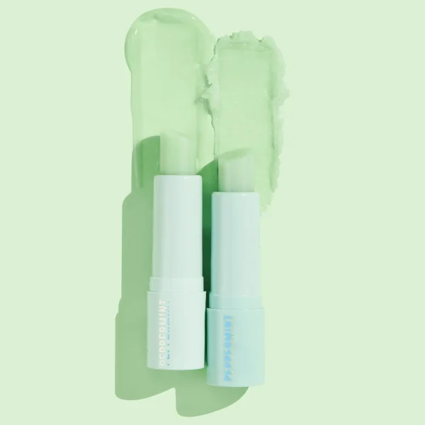 lip scrub and lip balm set