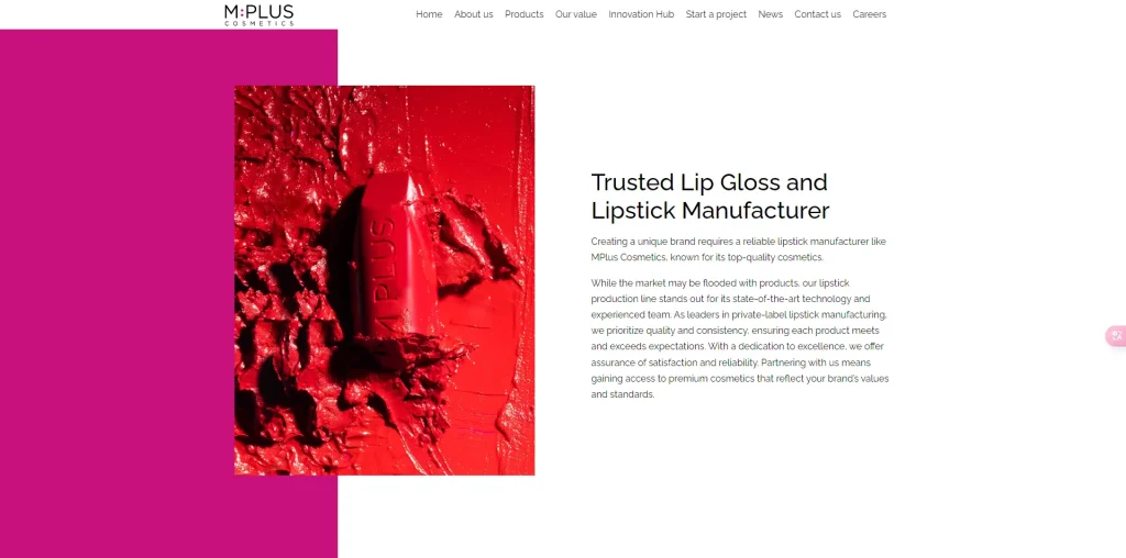 m plus cosmetics