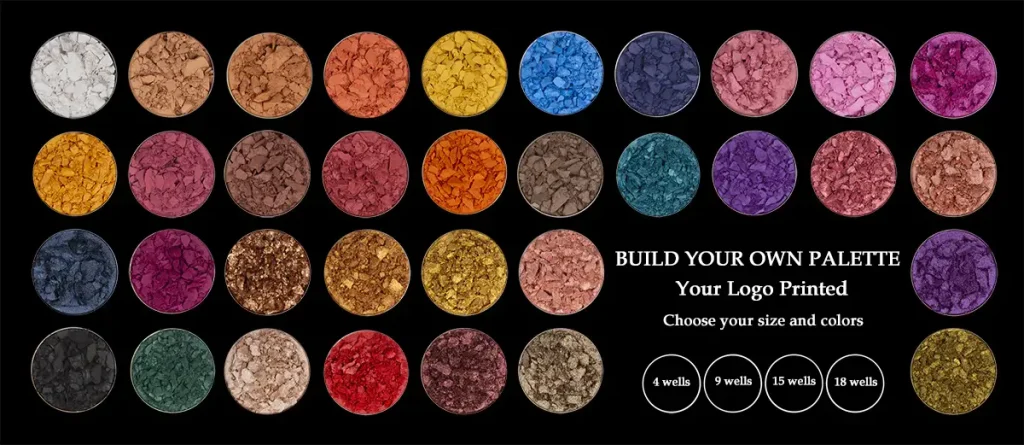 private label eyeshadow