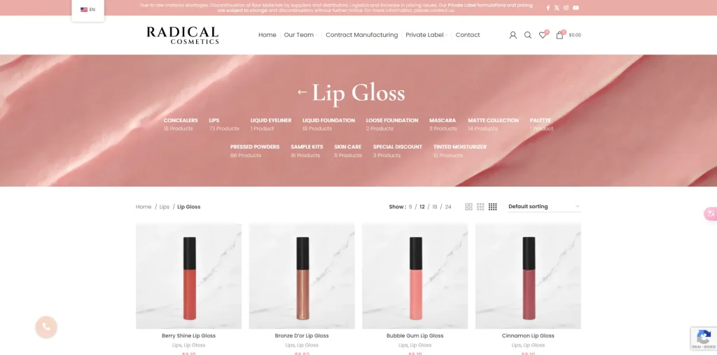 radical cosmetics