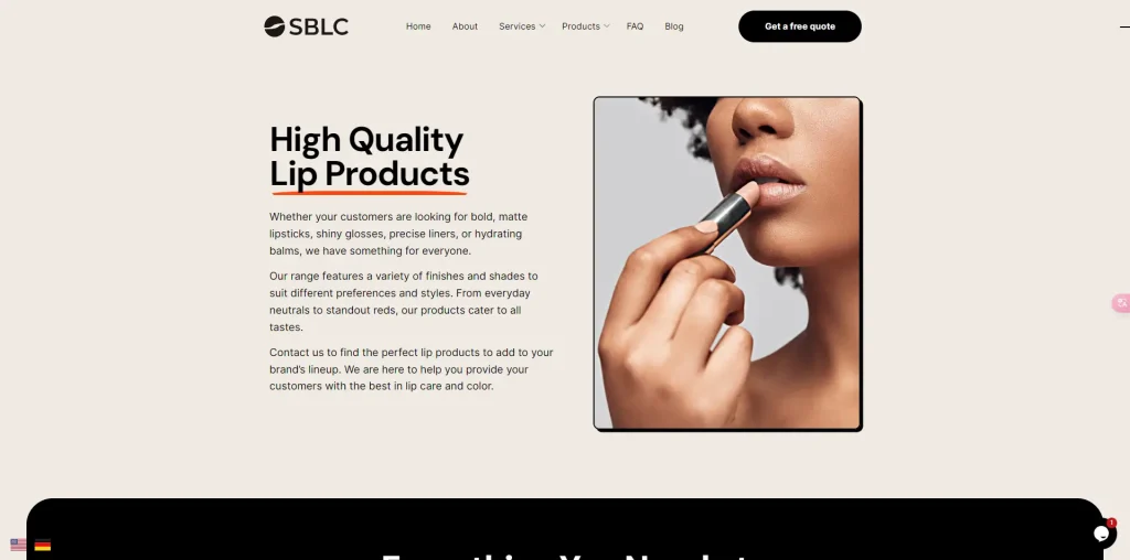 sblc cosmetics