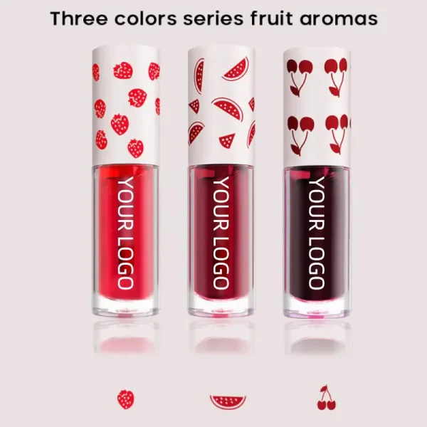 fruit lip oil hydrating lip gloss