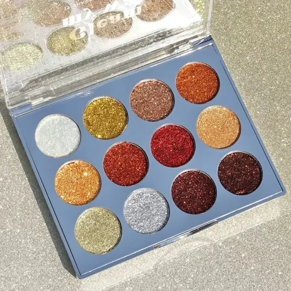 glitter eyeshadow pallet