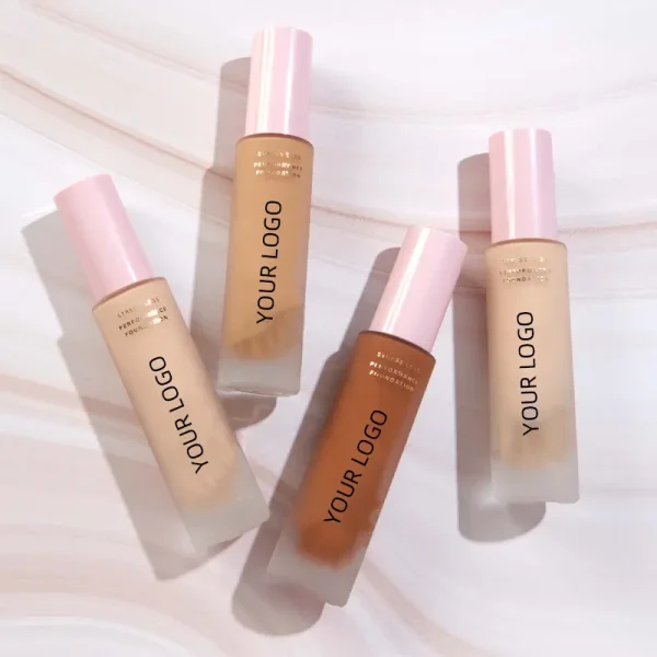 liquid foundation in dark