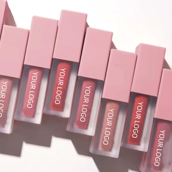 private label long lasting multi colors liquid matte lipstick for girls women