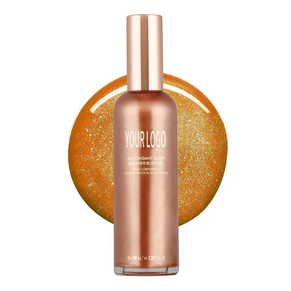 private label skin illuminator glow glitter body highlighter