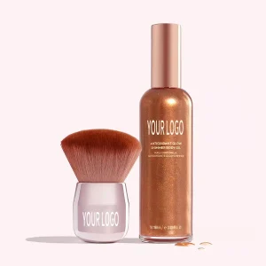 private label skin illuminator glow glitter body highlighter