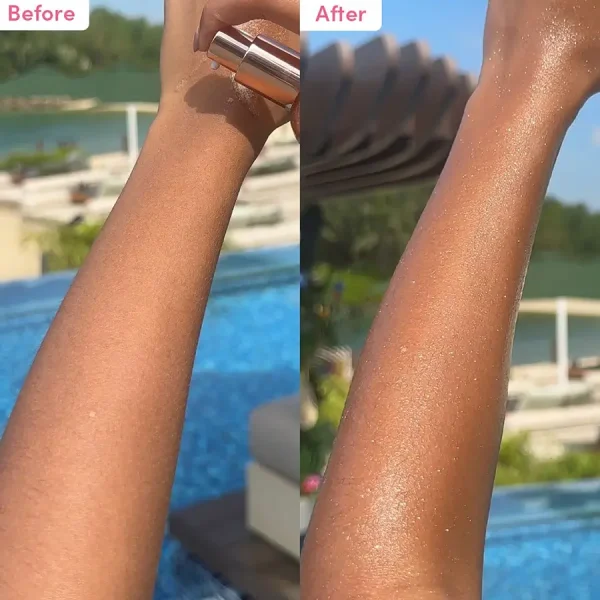 private label skin illuminator glow glitter body highlighter