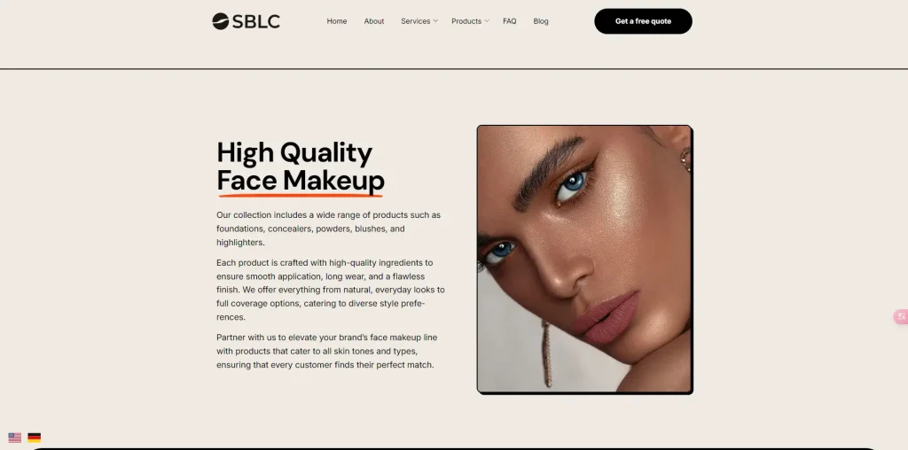 face makeup sblc cosmetics