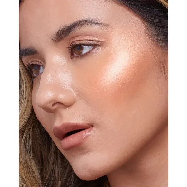 private label 8 color cruelty free shimmer highlighter pressed powder