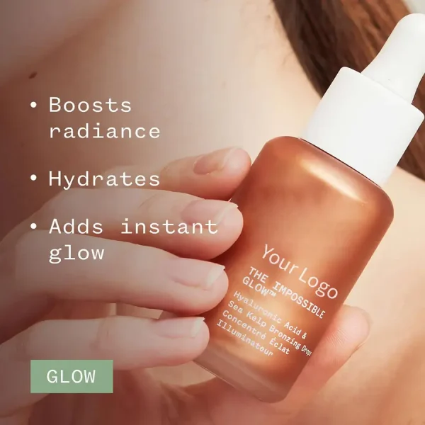 private label makeup liquid illuminator face glitter liquid highlighter duplicate [#2790]