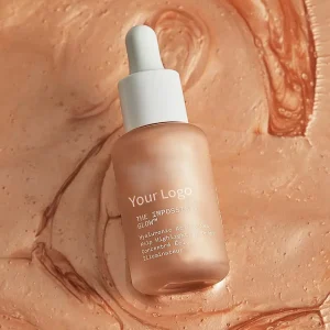 private label makeup liquid illuminator face glitter liquid highlighter duplicate [#2790]