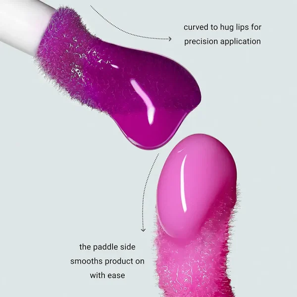 private label vendor glossy high pigmented plumping lip gloss