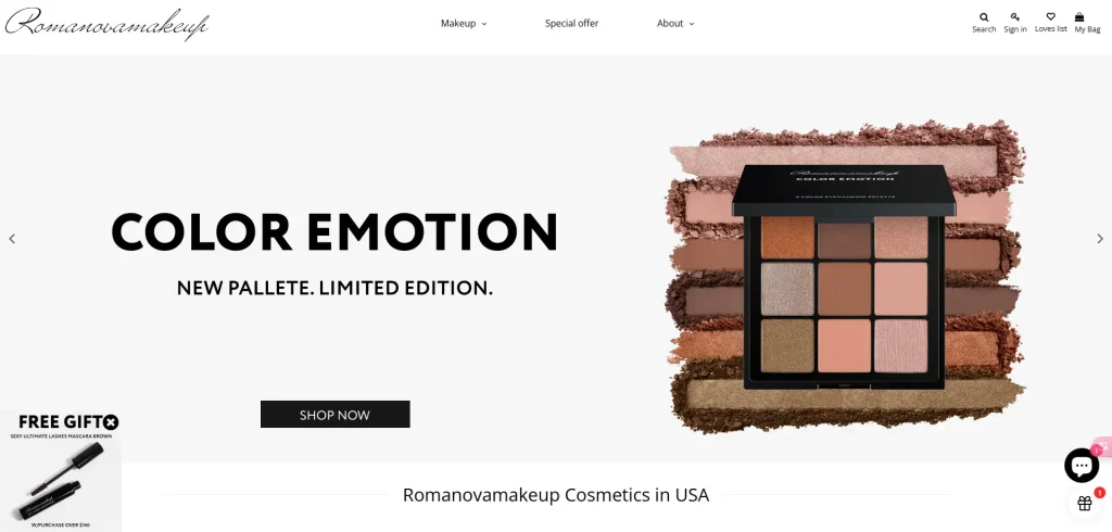 romanova makeup