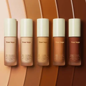 private label 24 hour long lasting matte waterproof liquid foundation