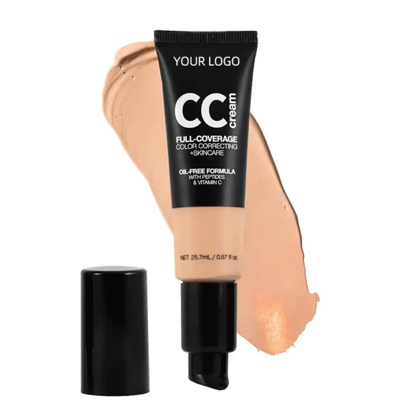 private label full coverage color correcting cc cream concealer