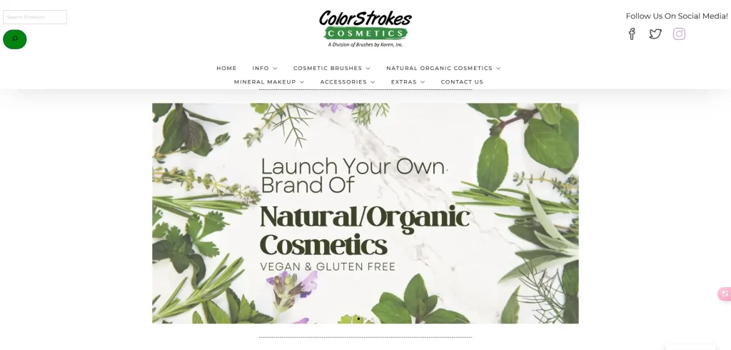 colorstrokes cosmetics makeup