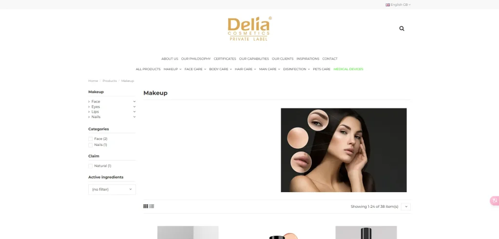 delia private label Pologne