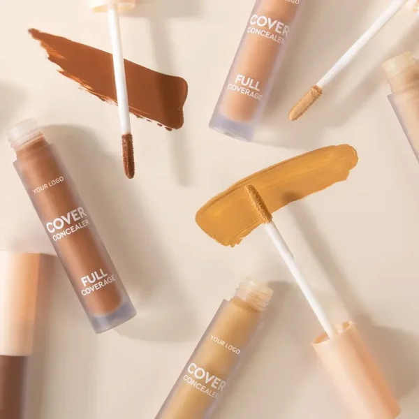 private label 24h full coverage matte concealer for dark spot under eye circles and blemishes