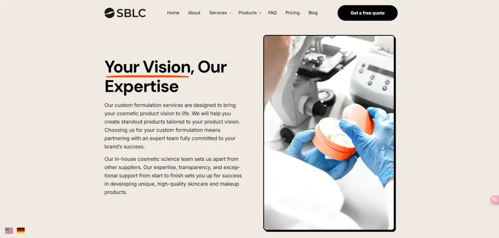 sblc cosmetics Allemagne