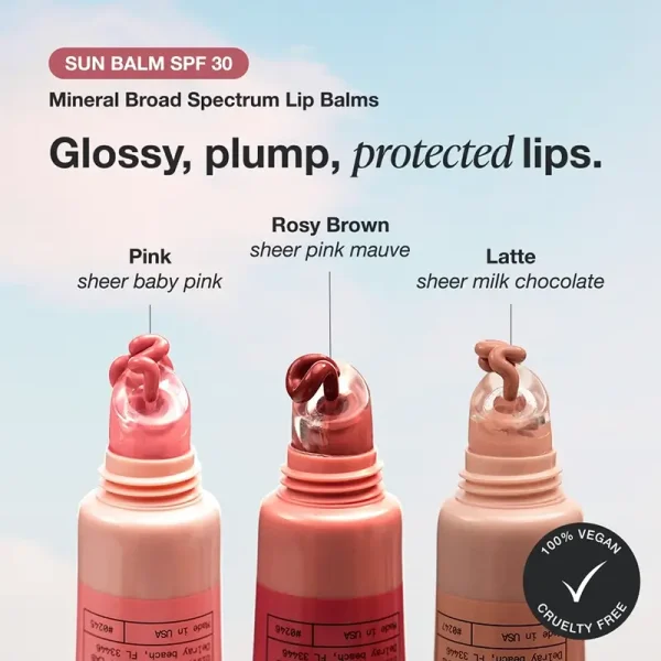 private label mineral broad spectrum spf 30 tinted lip balm