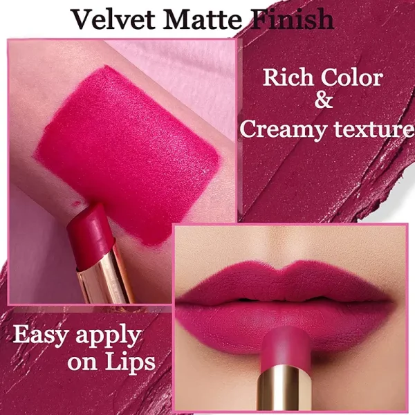 private label vegan organic moisturizing velvet creamy matte lipstick